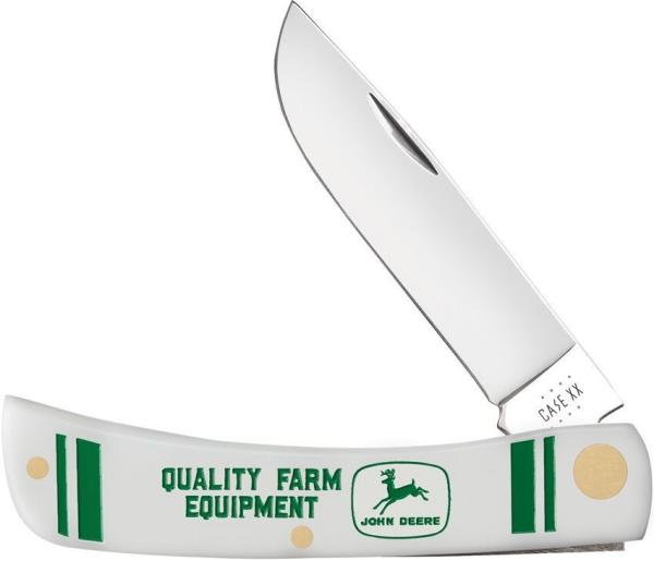 2026 Case XX™ Sodbuster Jr John Deere White Synthetic 15789 Stainless 