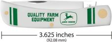 2026 Case XX™ Sodbuster Jr John Deere White Synthetic 15789 Stainless 