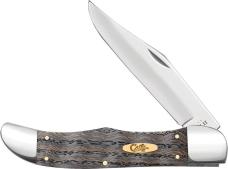 2025 Case XX™ Folding Hunter Black Curly Oak Wood 14008 Stainless Pocket Knife