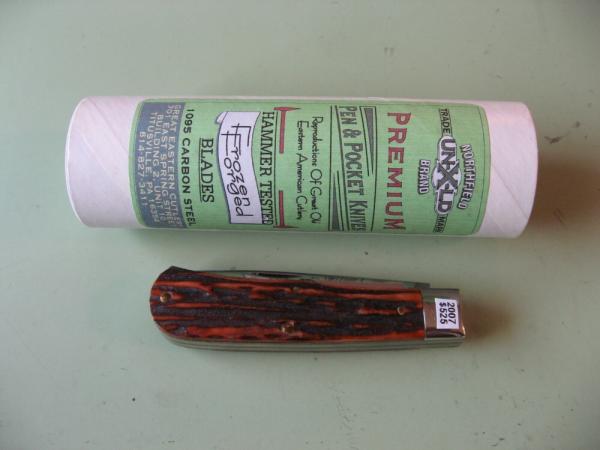 GREAT EASTERN NORTHFIELD 2007 73 SCOUT GENUINE RED STAG