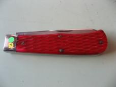 GREAT EASTERN  PATTERN 23 2008 TRAPPER RUBY RED JIGGED BONE