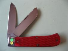 GREAT EASTERN  PATTERN 23 2008 TRAPPER RUBY RED JIGGED BONE