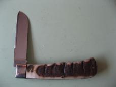 GREAT EASTERN TIDIOUTE  2007 PATTERN 23TRAPPER WITH  RAMS HORN SCALES