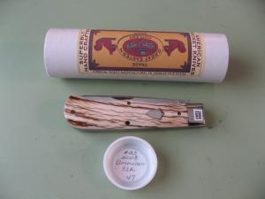 GREAT EASTERN   2008 PATTERN 23 TRAPPER WITH  AMERICAN ELK SCALES