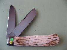 GREAT EASTERN   2008 PATTERN 23 TRAPPER WITH  AMERICAN ELK SCALES