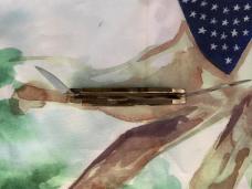 Utica Cutlery Company (2) blade Muskrat style