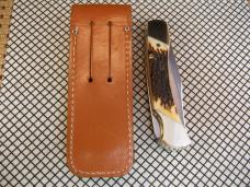 SCHRADE UNCLE HENRY LB8 PAPA BEAR VINTAGE U.S.A. UNUSED/NOT CARRIED LOW SERIAL #76013 LOCKBACK KNIFE