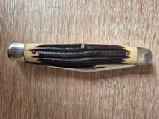 4" Queen #66 USA Muskrat Knife, Genuine Winterbottom Bone