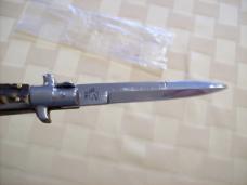 Italian 7 Inch Picklock Dolphin Maniago, Italy Gen. Fat Stag/Antler UNUSED Beauty!