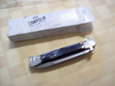 A. G. A. Campolin Maniago, Italy Maltese Cross Bayonet 9 Incher Lockback W/Brazilian Horn UNUSED!