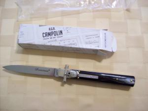 AGA Campolin Italian 9quot Dominus Brazilian Horn  Swedgey Blade  GO-DOM23A-HB UNUSED WOrig Box