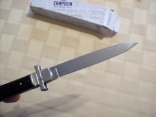A.G.A. Campolin Italian 9" Dominus Brazilian Horn  Swedgey Blade # GO-DOM23A-HB UNUSED W/Orig. Box