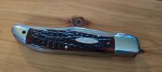 Case XX 6265 SAB Red Bone Bill Boatman Folding Hunter Knife