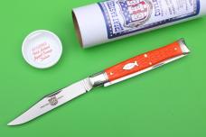 Great Eastern Cutlery 631226SS Fish Knife - Fish School Jigged Orange Delrin