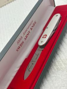 Official 100th Ann Wenger Swiss Army Knife Made In Switzerland