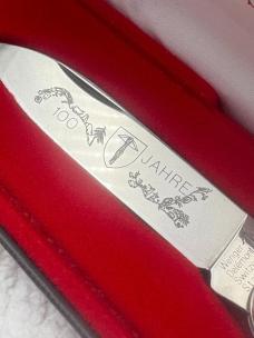 Official 100th Ann Wenger Swiss Army Knife Made In Switzerland