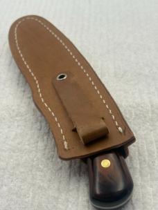 Western USA Fixed Blade Sheath Knife W84 Excellent Condition (#1)