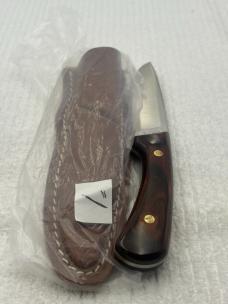 Western USA Fixed Blade Sheath Knife W84 Excellent Condition (#1)
