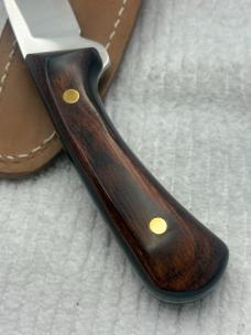 Western USA Fixed Blade Sheath Knife W84 Excellent Condition (#1)