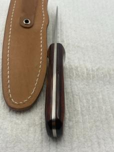 Western USA Fixed Blade Sheath Knife W84 Excellent Condition (#1)