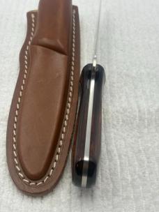 Western USA Fixed Blade Sheath Knife W84 Excellent Condition (#1)