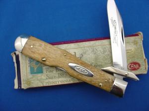Case Classic 610111/2 Yellow Bone Cheetah Lockback Knife 1 of 125