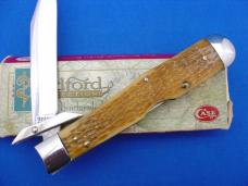 Case Classic 610111/2 Yellow Bone Cheetah Lockback Knife 1 of 125
