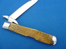 Case Classic 610111/2 Yellow Bone Cheetah Lockback Knife 1 of 125