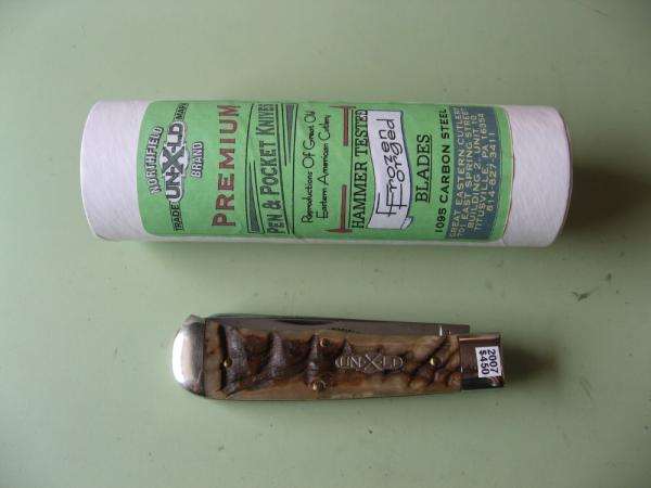 GREAT EASTERN NORTHFIELD 2007 73 PATTERN SCOUT END CAP RAMS HORN 