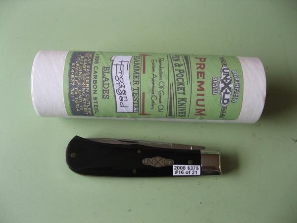 GREAT EASTERN NORTHFIELD 735108L SCOUT SMOOTH BLACK BUFFALO HORN