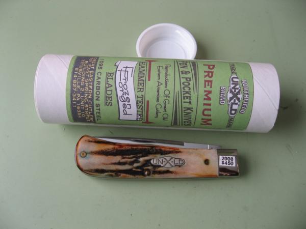 GREAT EASTERN NORTHFIELD 735108ECL SCOUT BURNT STAG