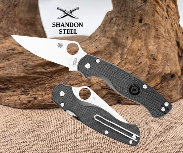Spyderco Para Military 2 Lightweight Knife Compression Lock FRN Handle C81PBK2