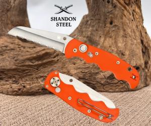 Spyderco AUTONOMY ORANGE G-10 WITH SAFETY SPYDEREDGE C165GSOR