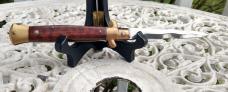1980s Kit Knife Kris Stiletto Edgeco by Frank Beltrame
