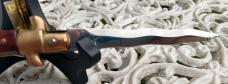 1980s Kit Knife Kris Stiletto Edgeco by Frank Beltrame