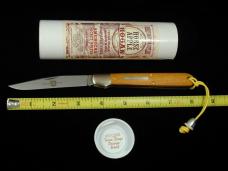 Great Eastern Cutlery GEC Smooth Texas Osage Orange Wood Horse Apple Hogan Knife NIT 651122SS USA