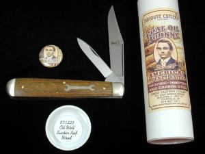 Great Eastern Cutlery GEC Oil Well Sucker Rod Wood English Jack Knife NIT 1 of 474 USA Made 871223