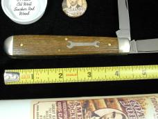 Great Eastern Cutlery GEC Oil Well Sucker Rod Wood English Jack Knife NIT 1 of 474 USA Made 871223