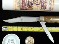 Great Eastern Cutlery GEC Oil Well Sucker Rod Wood English Jack Knife NIT 1 of 474 USA Made 871223