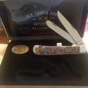New In Display Case Wild Game Trapper and Medallion
