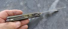 Victorinox SAK For German Bundeswehr 4 1/2" Closed 7 Functions Light Use 1980s Mil Green Handles