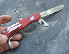 Victorinox Switzerland 11mm Buck Lock 8 Functions Tight Loud Snap From Storage 1980s