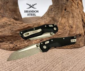 Microtech MSI RAM LOK Mini Black Fluted Aluminum Handles Manual 210M-10APFL