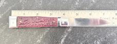 FES Rostfrei Lever Lock Switchblade Knife, Faux Red Stag, Germany, Unused
