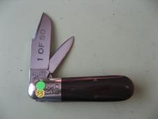 GREAT EASTERN  NORTHFIELD 251208 BARLOW SMOOTH RED BUFFALO HORN 