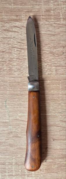 4 1/4" Rare Vintage C. Lutters & Cie Loewen Messer Pocket Knife, Solingen Germany 