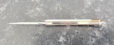 Vintage Parker Bearclaw Pendant Folding Knife, Mother Of Pearl Scale, Japan, Unused