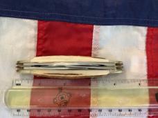 2010 Hen & Rooster -Bertram Cutlery Large "Hillbilly" Congress w/ Nice Stag Handles