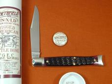 Great Eastern Cutlery GEC Black Plum Jigged Bone Fish Tail Mako Knife NIT USA 631126