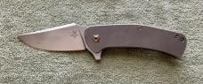 Nicholas Nichols Knives USA Frame Lock "Guppy" CPM Magnacut Knife MIB